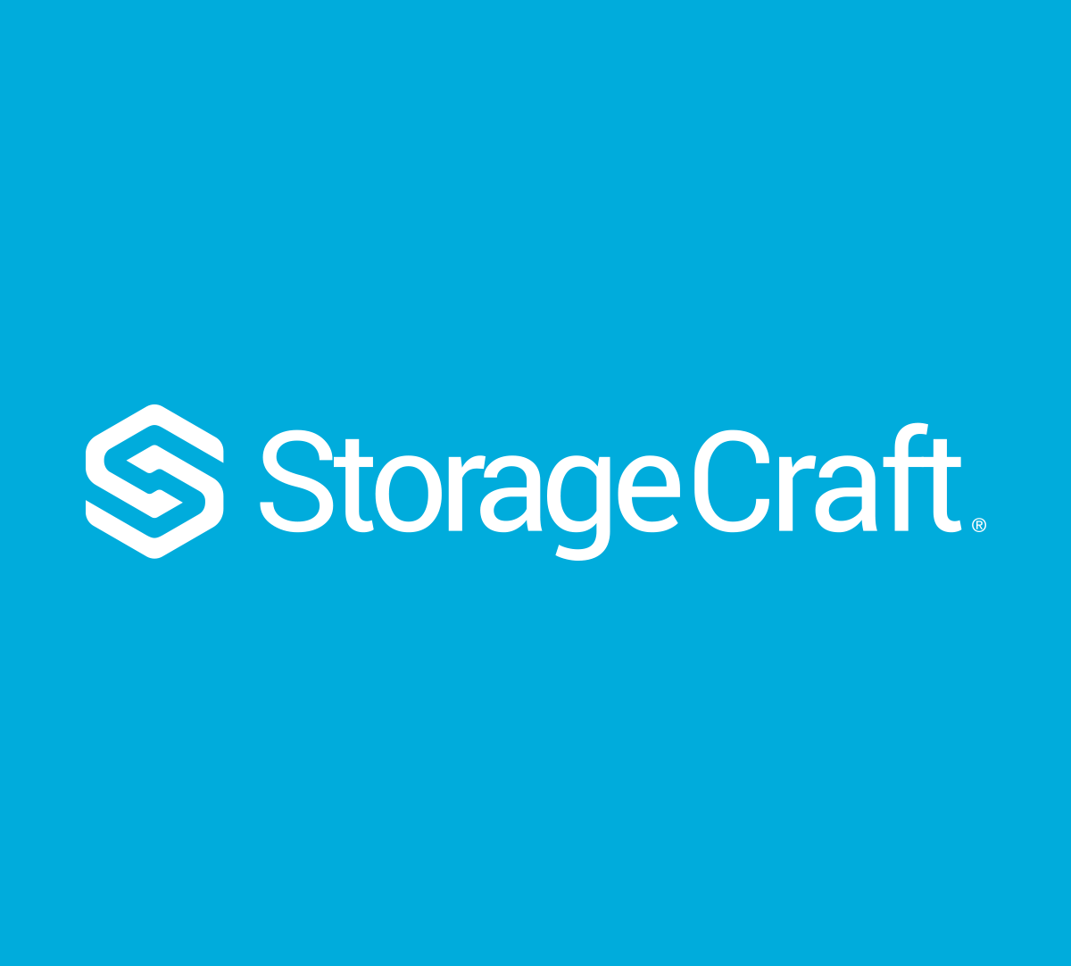 StorageCraft Beyaz Logo (Yatay)